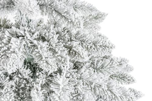 Choinka na pniu ze śniegiem - świerk górski ośnieżony Premium 156 cm na Arena.pl