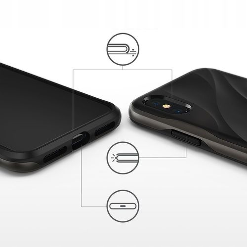 ETUI IPHONE X 10 RINGKE WAVE + SZKŁO BENKS na Arena.pl