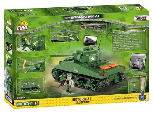 Klocki Historical Collection Sherman M4A1 na Arena.pl