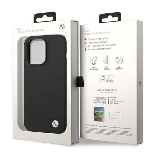 Etui BMW do iPhone 15 Pro 6.1"", Czarny zdjęcie 8