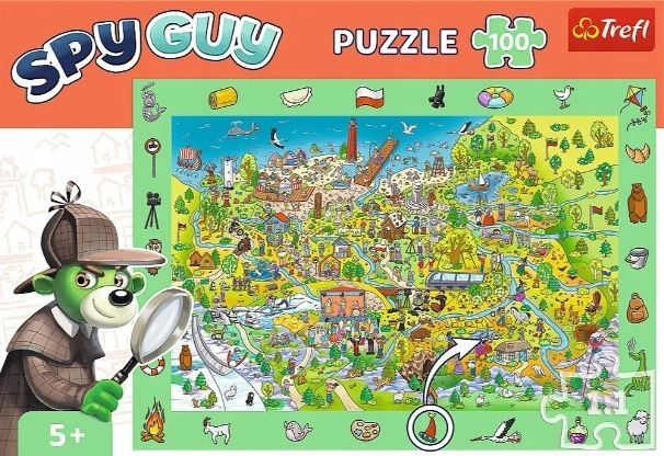 Puzzle 100 Obserwacyjna Spy Guy 15596 zdjęcie 6
