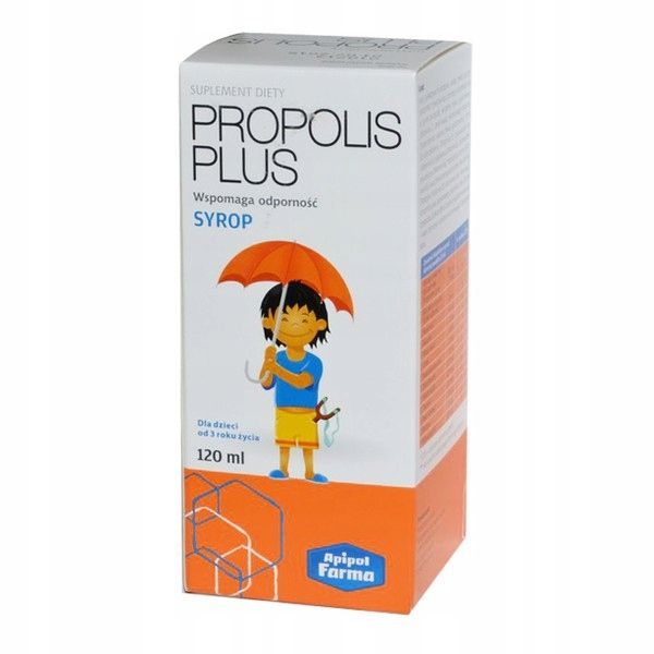 Propolis Plus Syrop Na Odporność Dla Dzieci 120 ml zdjęcie 2