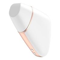 wibrator   love triangle air pulse stimulator + vibration white