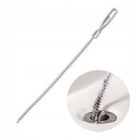 UDRAŻNIACZ PRZEPYCHACZ DO Rur Odpływu ZLEWU METALOWY DŁUGI 60 cm