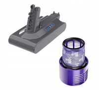 BATERIA ZAMIENNA + FILTR DO DYSON V10 25.2V 6000 MAH BATERIA ZAMIENNIK