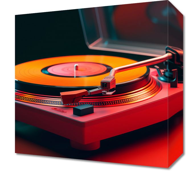 Obraz 30x30cm Retro Granie zdjęcie 1