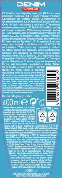 Denim Żel Pod Prysznic 400 Ml Orginal zdjęcie 5