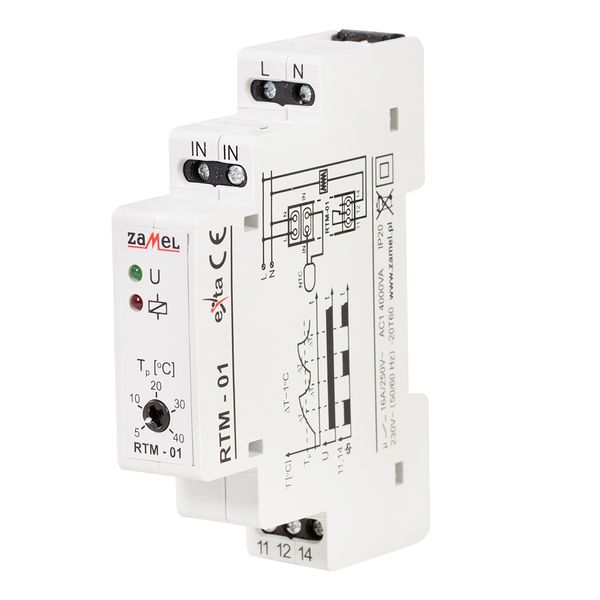 Regulator temperatury RTM-01 Zamel zdjęcie 4