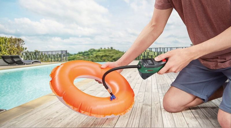 Kompresor AKUMULATOROWY sprężarka POMPKA elektryczna 10 BAR Bosch zdjęcie 8