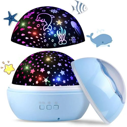 Projektor gwiazd lampka nocna rzutnik 2x Wzory na Arena.pl