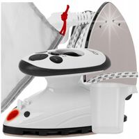 Małe ŻELAZKO Turystyczne z funkcją PARY Podwójne ZASILANIE Regulacja Temp.