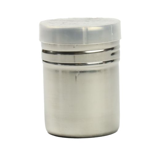 POJEMNIK Z SITKIEM DO POSYPYWANIA KAWY CIASTA CUKREM KAKAO + 6 SZABLONÓW na Arena.pl