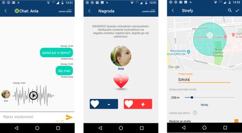 Smartwatch dla dzieci CALMEAN Touch, biały na Arena.pl
