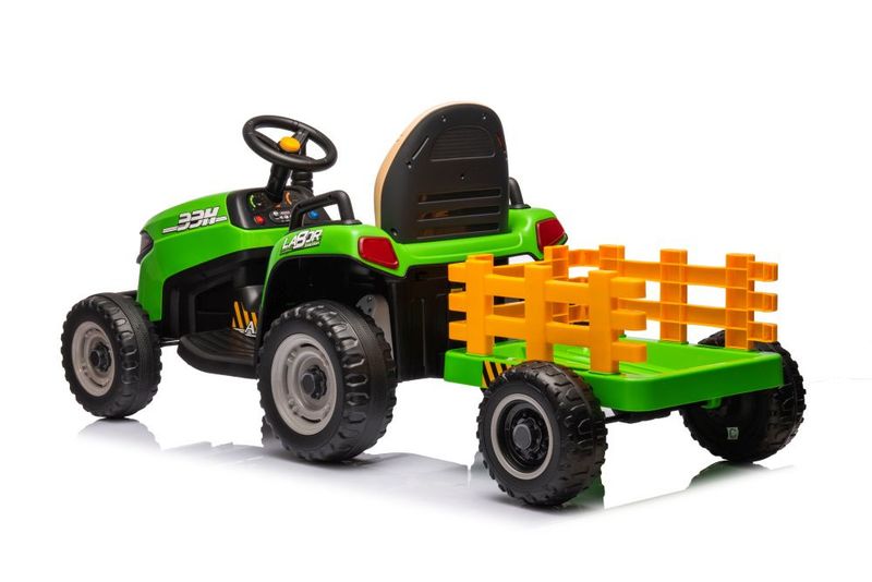 Traktor Na Akumulator BBH-030 Zielony zdjęcie 4