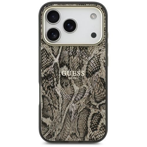 etui guess python pattern magsafe do     iphone 17 pro max brązowy na Arena.pl