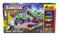 Tor samochodowy Croc Attack + 4 autka Beast Machines TEAMSTERZ 1417333