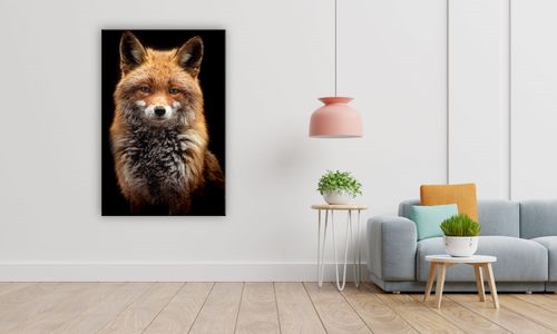 OBRAZ NA PŁÓTNIE 122 Lisek 30x40cm na Arena.pl