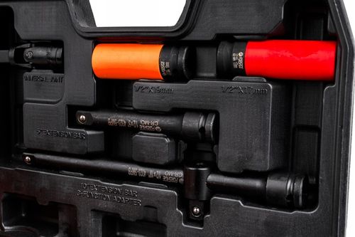 ZESTAW KLUCZY NASADOWYCH UDAROWYCH NASADKI UDAROWE KLUCZ DO KÓŁ 32 EL. 1/2" na Arena.pl