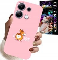 ETUI DO XIAOMI NOTE 13 PRO 5G - ŚMIESZNE WZORY I LOVE YOU PIESEK OBUDOWA