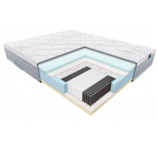 Materac sprężynowy kieszonkowy Janpol Nolli 80x200x24cm Adaptive Grey na Arena.pl