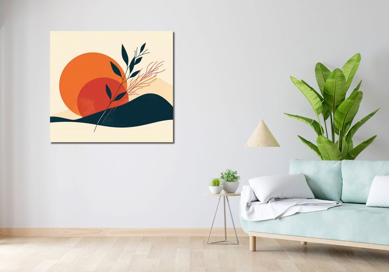 Obraz 100x90cm Zmierzch w Ciszy zdjęcie 2