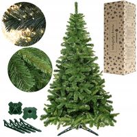 CHOINKA SZTUCZNA JODŁA ZIELONA 220cm SOSNA ŚWIERK gęsta naturalna PREMIUM