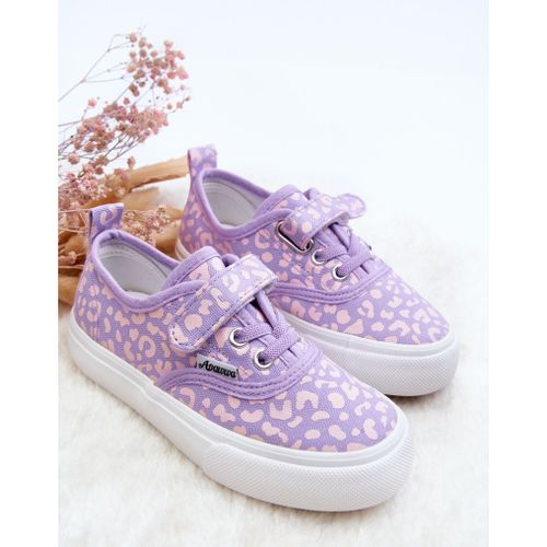 Wzorzyste Dziecięce Trampki Na Rzep r.37 na Arena.pl