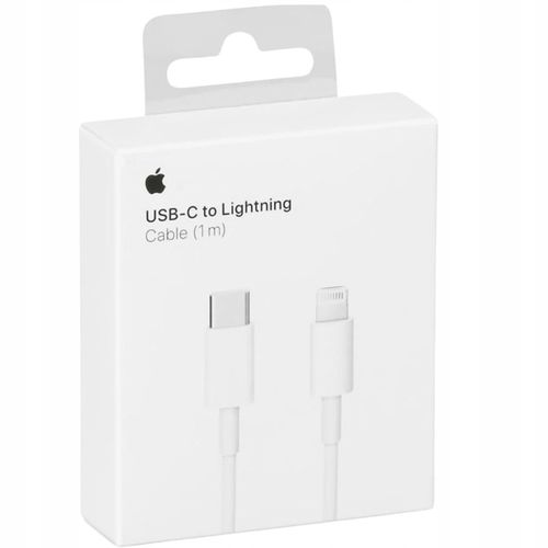 ORYGINALNA ŁADOWARKA APPLE+KABEL LIGHTNING 1M na Arena.pl