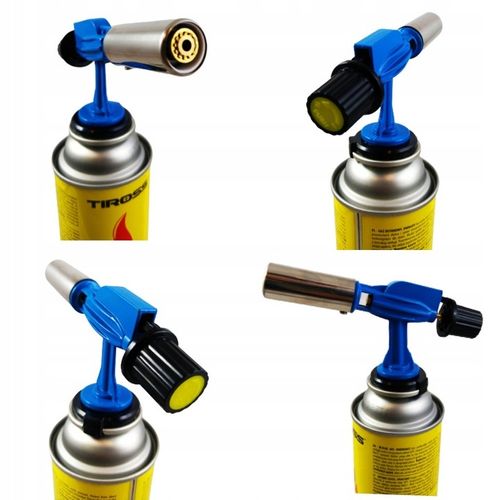 ZESTAW PALNIK MOSIĘŻNY+ŻELIWNY+4x GAZ TIROSS +10szt na Arena.pl