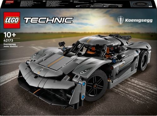 LEGO TECHNIC Szary Hipersamochód KOENIGSEGG Absolut 42173 Zestaw Klocki 10+ na Arena.pl