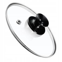 KADAX Pokrywka Szklana 16cm Pokrywa Patelni Garnka