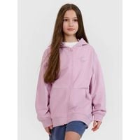 Bluza dresowa rozpinana z kapturem dziewczęca 4F 4FJWSS25TSWSF1482-52S 122