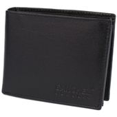 portfel męski ze skóry z rfid sanchez - czarny