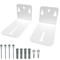 Wieszak uchwyt hak mocowanie ścienne na do głośnika Soundbar dla Bose biały