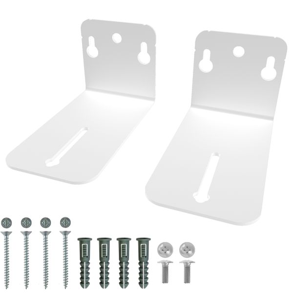 Wieszak uchwyt hak mocowanie ścienne na do głośnika Soundbar dla Bose biały zdjęcie 1