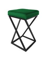 Hoker krzesło barowe ZOA LOFT podstawa czarna MG25