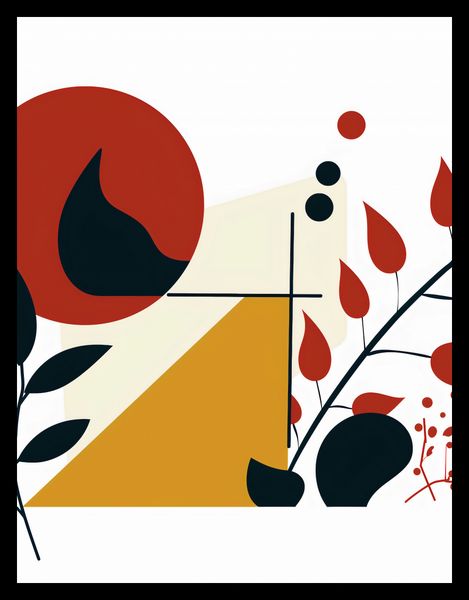 Plakat 50x65cm Ogień i Flora zdjęcie 2