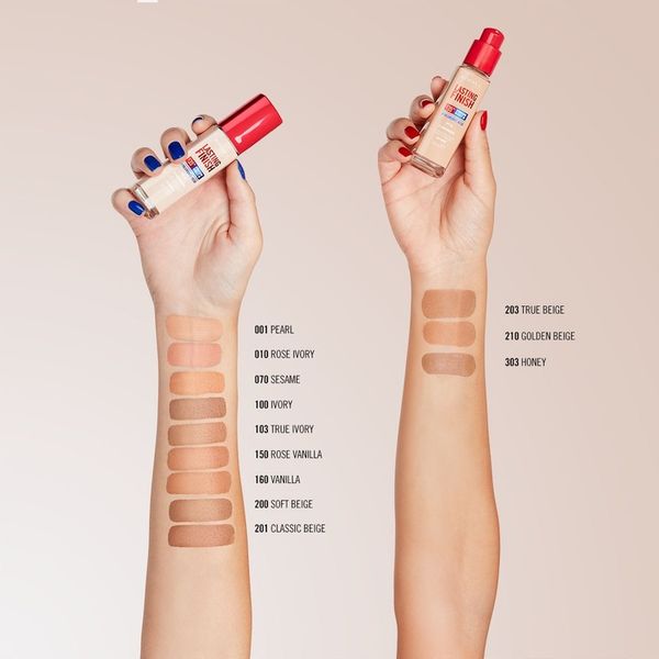 Rimmel Podkład 25h Lasting Finish 103 True Ivory zdjęcie 7