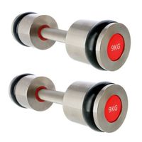 Hantle chromowane HH09 HMS 2x9 kg