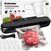 ZGRZEWARKA PRÓŻNIOWA DO PAKOWANIA ŻYWNOŚCI JEDZENIA 120W FOLIA 6M