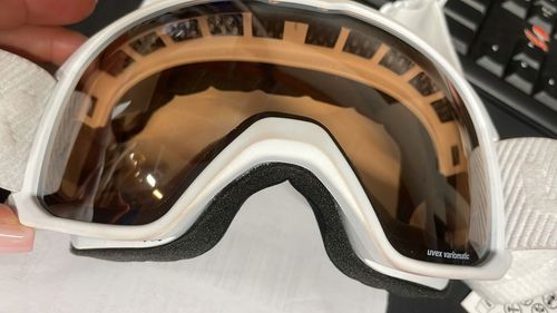 gogle uvex Xcitd V White Matt/Mirr Sil !25 zoom na Arena.pl