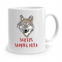 Dla Sołtysa Kubek Sołtys Samiec Alfa Prezent Z Nadrukiem Ze Zdjęciem