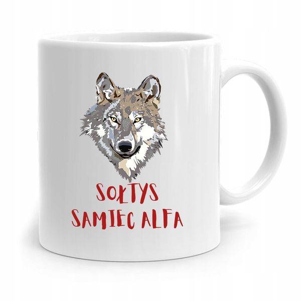 Dla Sołtysa Kubek Sołtys Samiec Alfa Prezent Z Nadrukiem Ze Zdjęciem zdjęcie 1