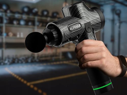 PISTOLET DO MASAŻU MASAŻER DO PLECÓW CIAŁA MASSAGE GUN PRO ALPHA na Arena.pl