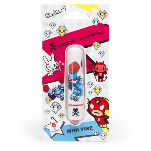 Mini wibrator - Tokidoki Mini Bullet Vibrator White Robot na Arena.pl