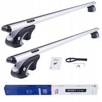 UNIWERSALNY BAGAZNIK DACHOWY POPRZECZKI NA DACH BELKI DACHOWE RELINGI 135cm