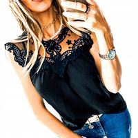 . BLUZKA ELEGANCKA KORONKA POD ŻAKIET KOSZULA TOP