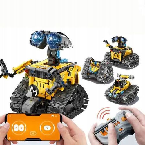 4W1 PROGRAMOWALNY ROBOT ZABAWKA ZESTAW KONSTRUKCYJNY APP I PILOT KONTROLA na Arena.pl