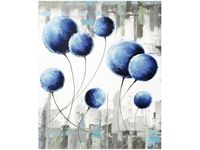 60CM 50CM OBRAZ ŚCIENNY ABSTRAKCYJNE DMUCHAWCE DRUK PŁÓTNO