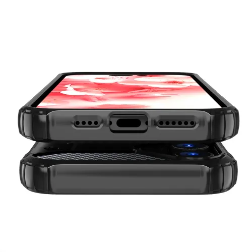 etui hybrid armor pancerne na iphone 16 - czarne na Arena.pl